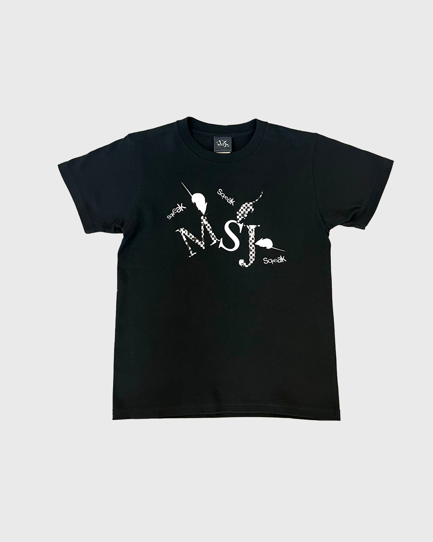 MSJ LOGO T SHIRT BLACK