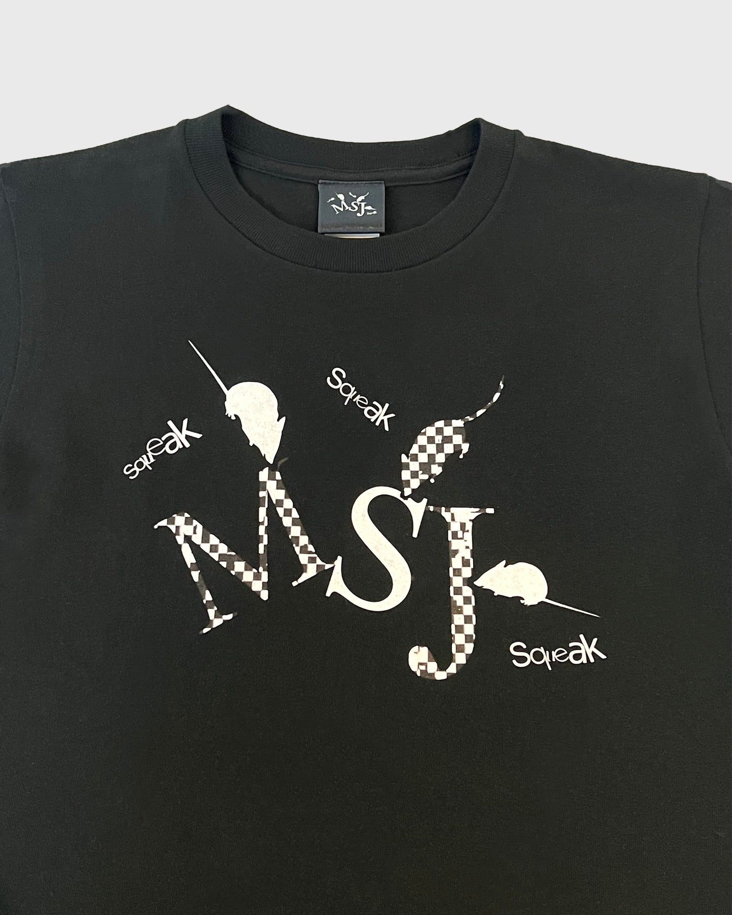 MSJ LOGO T SHIRT BLACK