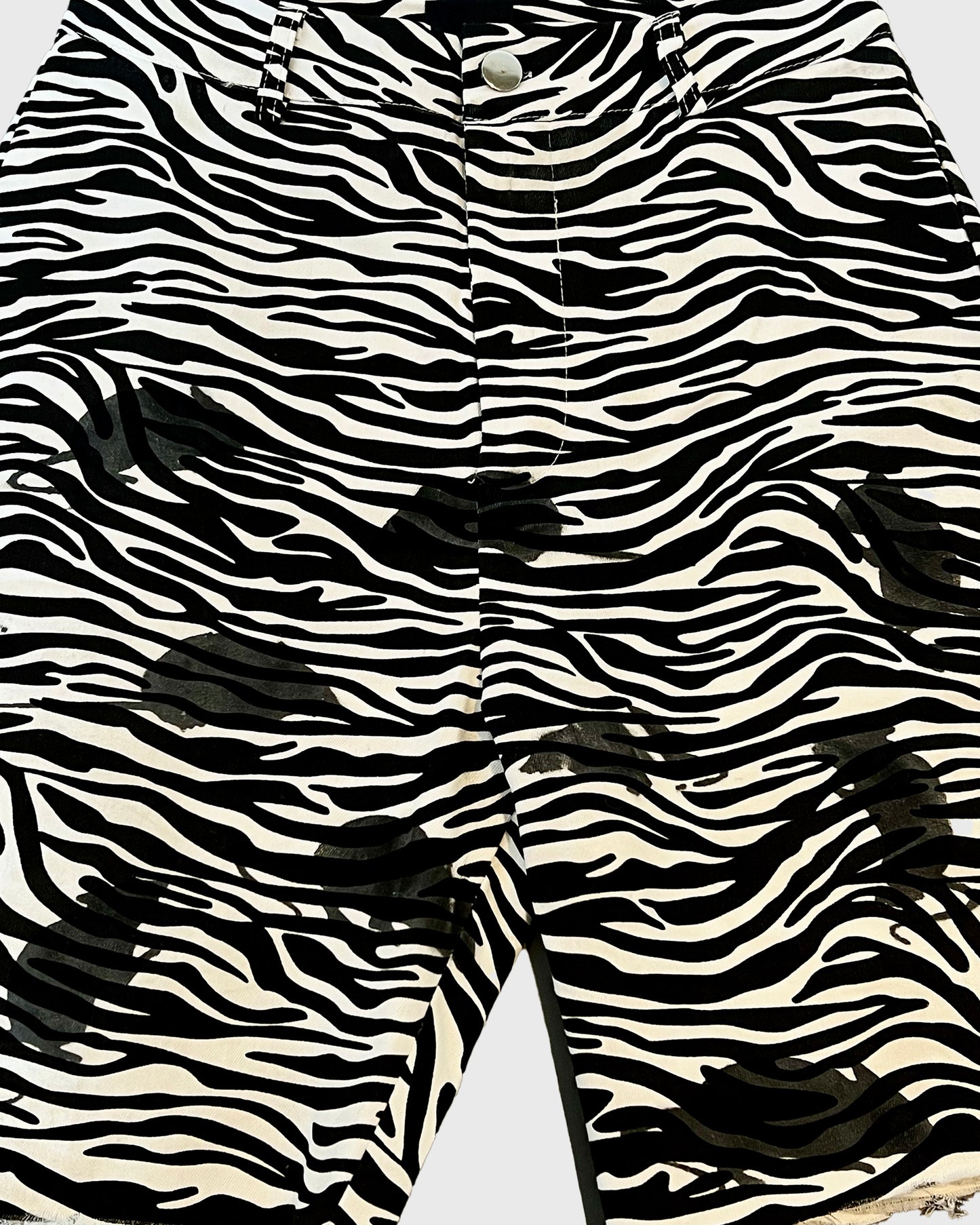 RAT ZEBRA HALF PANTS