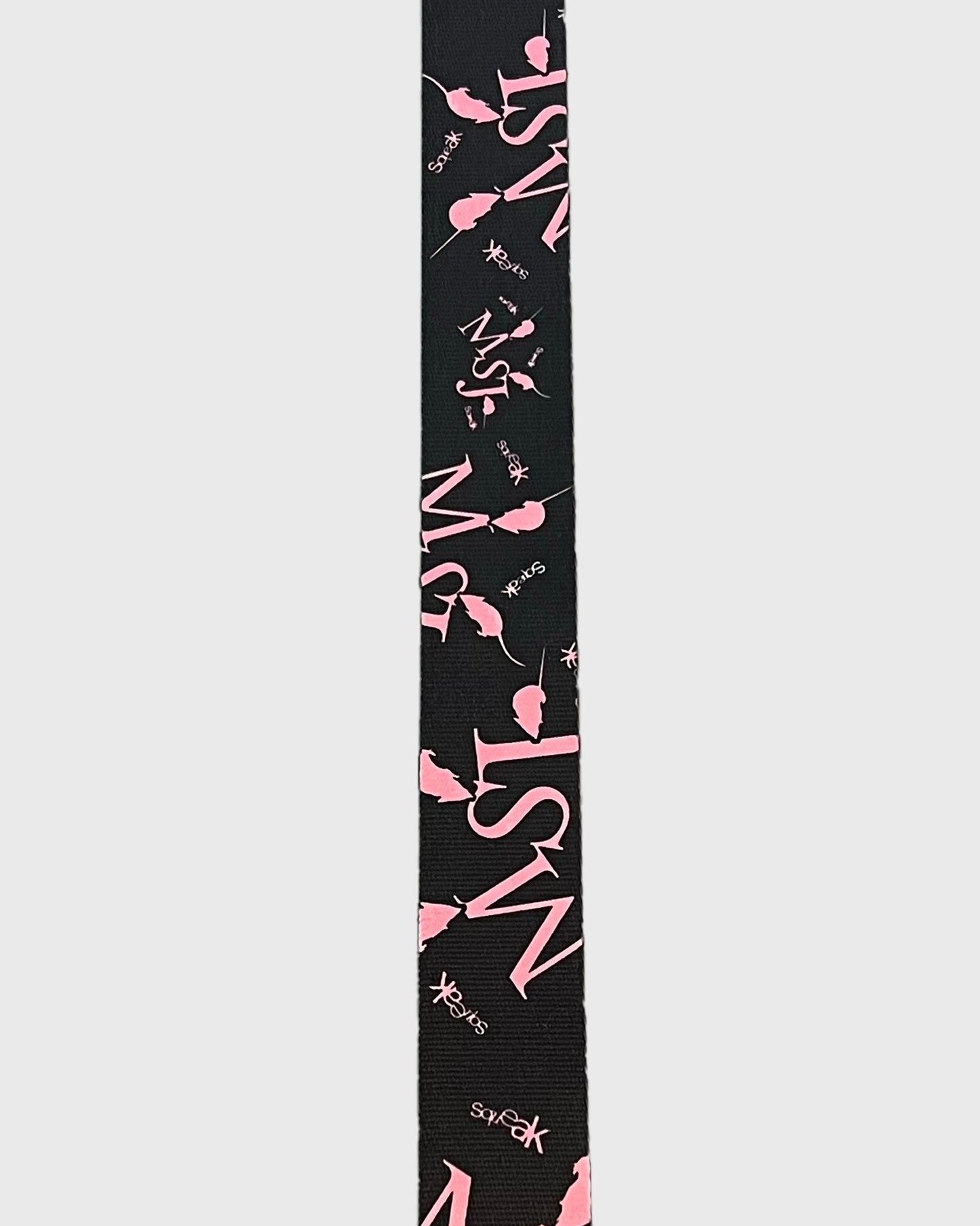 MSJ LOGO BELT PINK