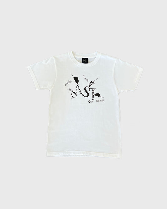 MSJ LOGO T SHIRT WHITE