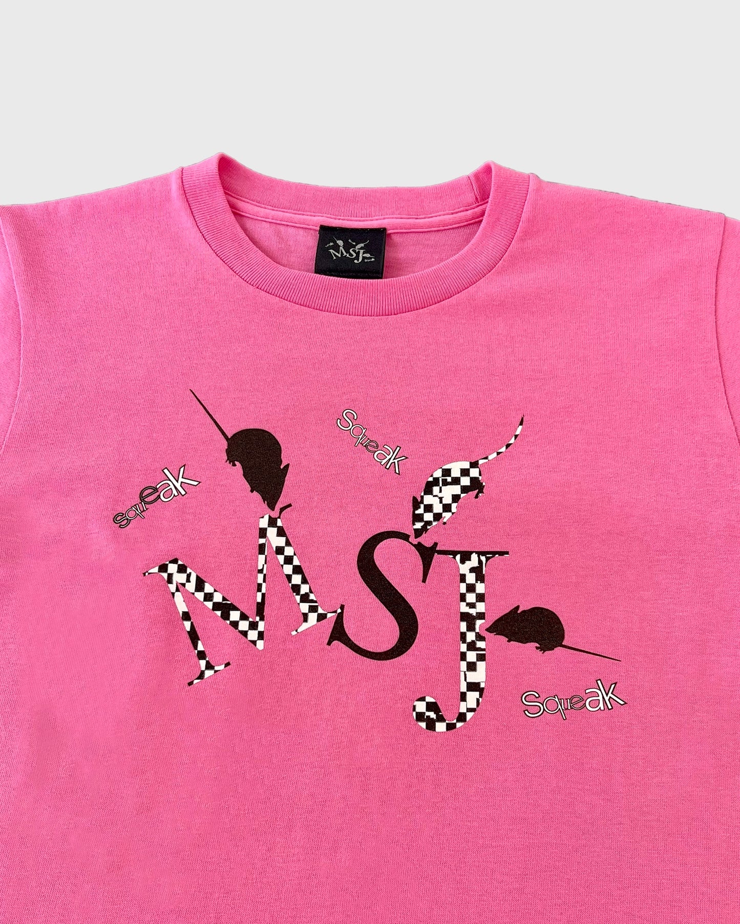 MSJ LOGO T SHIRT PINK