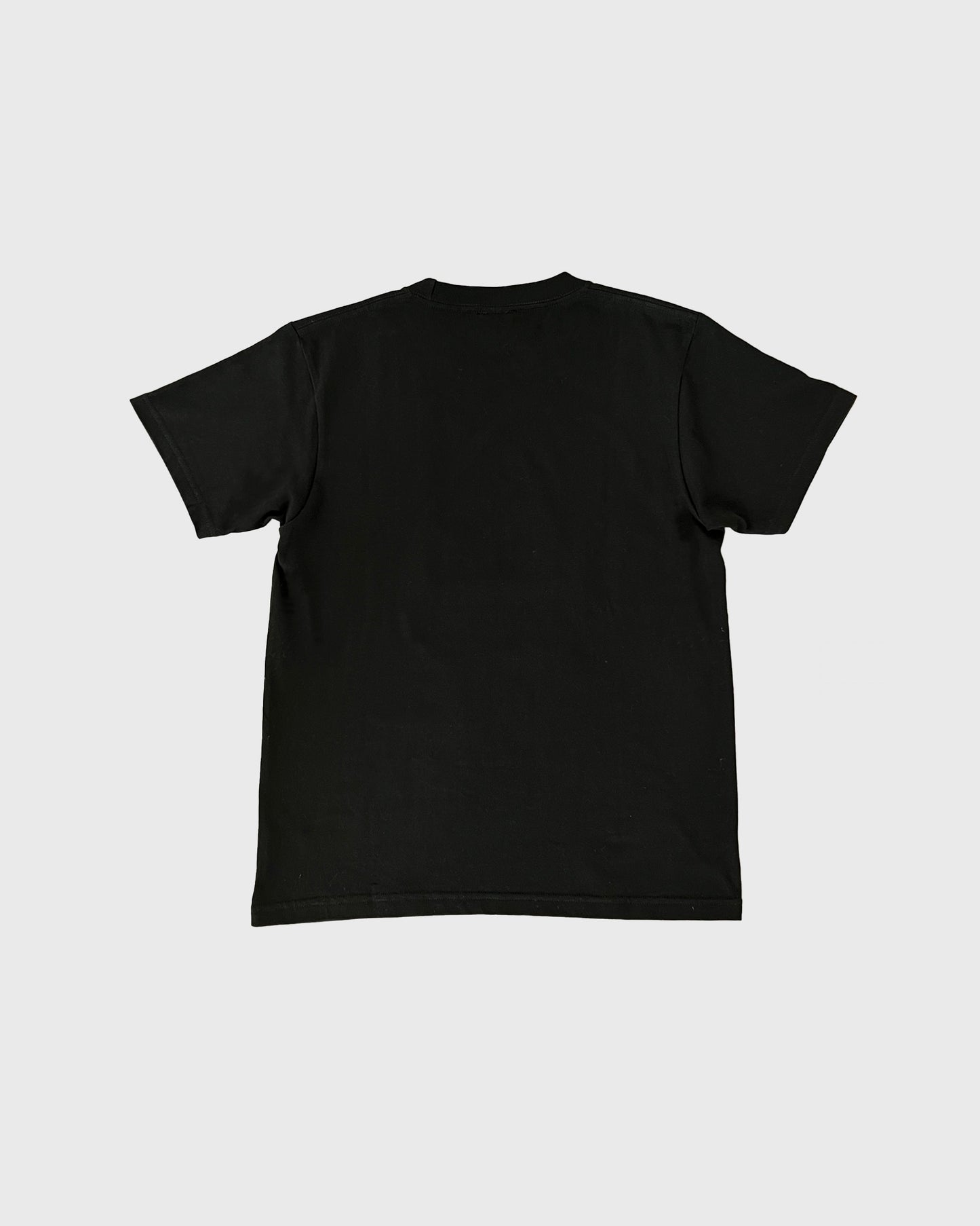 RAT CUT HERE T SHIRT BLACK